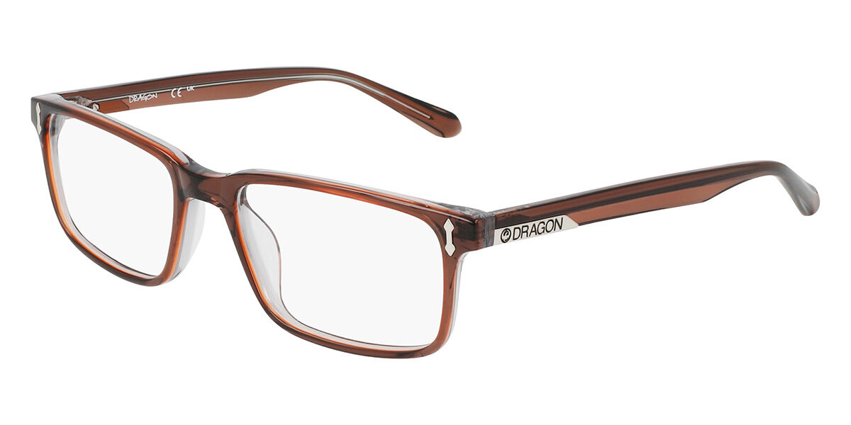 DRAGON Dragon DR181 KEVIN 210 Men's Glasses Brown Size - Free Lenses - HSA/FSA Insurance - Blue Light Block Available