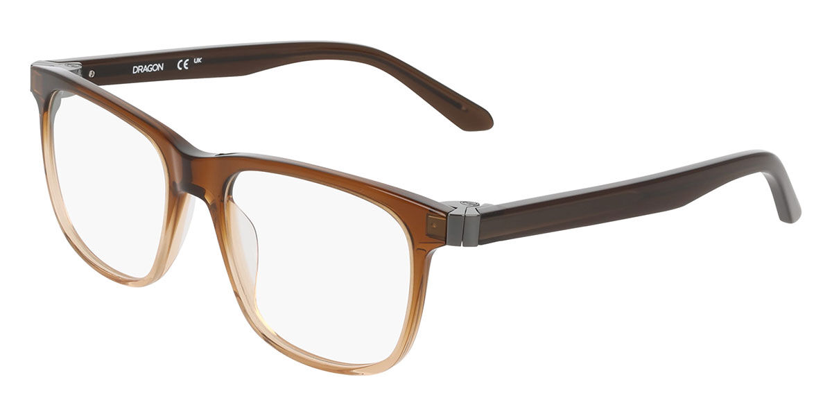 Dragon Dr7018 207 Men's Glasses Brown Size 54 - Free Lenses - Blue Light Block Available In Faded Brown