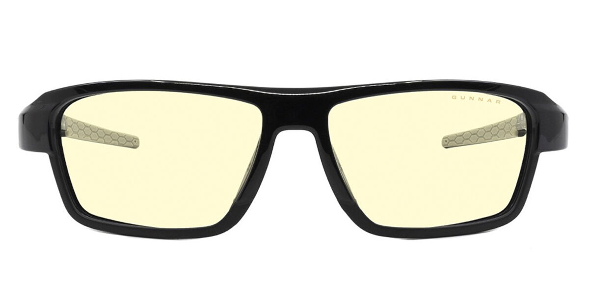 Gunnar LIGHTNING BOLT 360 - 6 SIEGE Bl&aring;a-Light Block LI3-00103 60 Svarta Glas&ouml;gon (Endast B&aring;ge) M&auml;n