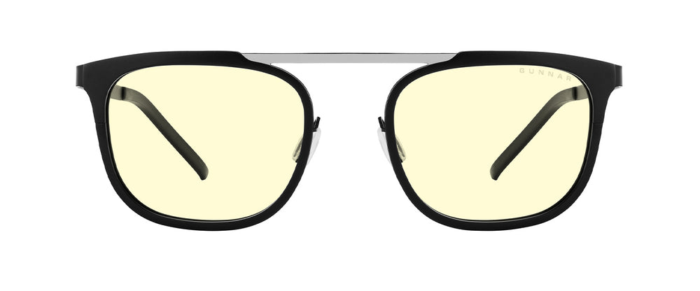 Gunnar PISMO Blåa-Light Block PMO-12701 50 Svarta Glasögon (Endast Båge) Män