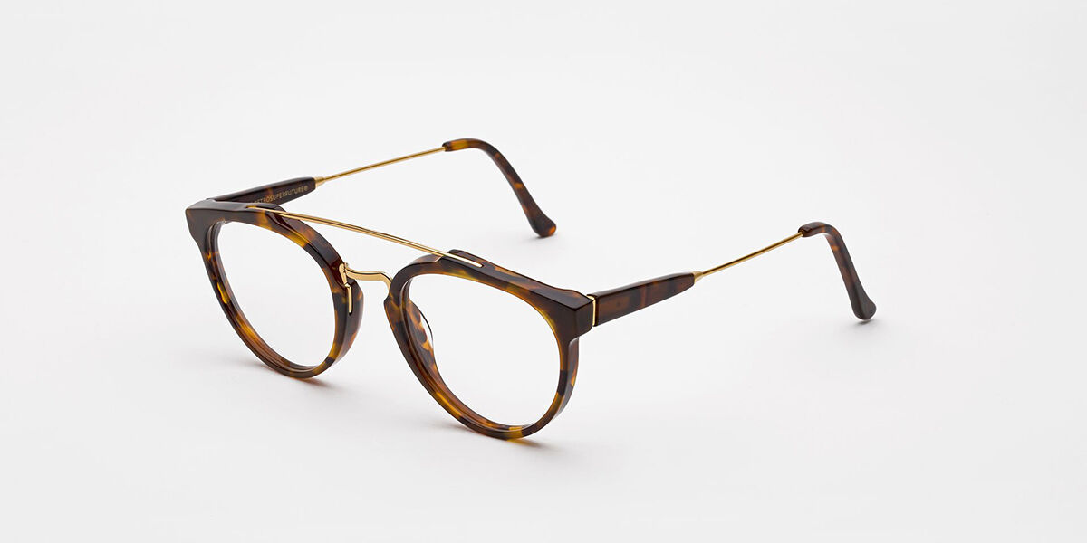 Retrosuperfuture Giaguaro Optical Havana 628 Size 49mm NIB Glasses