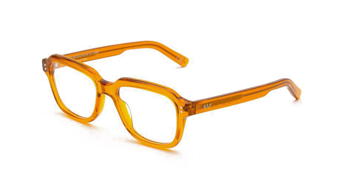 Retrosuperfuture Lazarus/V IDJC QVJ Glasses Transparent Orange ...
