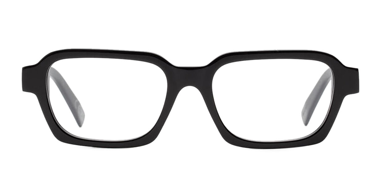 Retrosuperfuture CARO OPTICAL NERO MOL Men's Eyeglasses Black Size 53 - Blue Light Block Available
