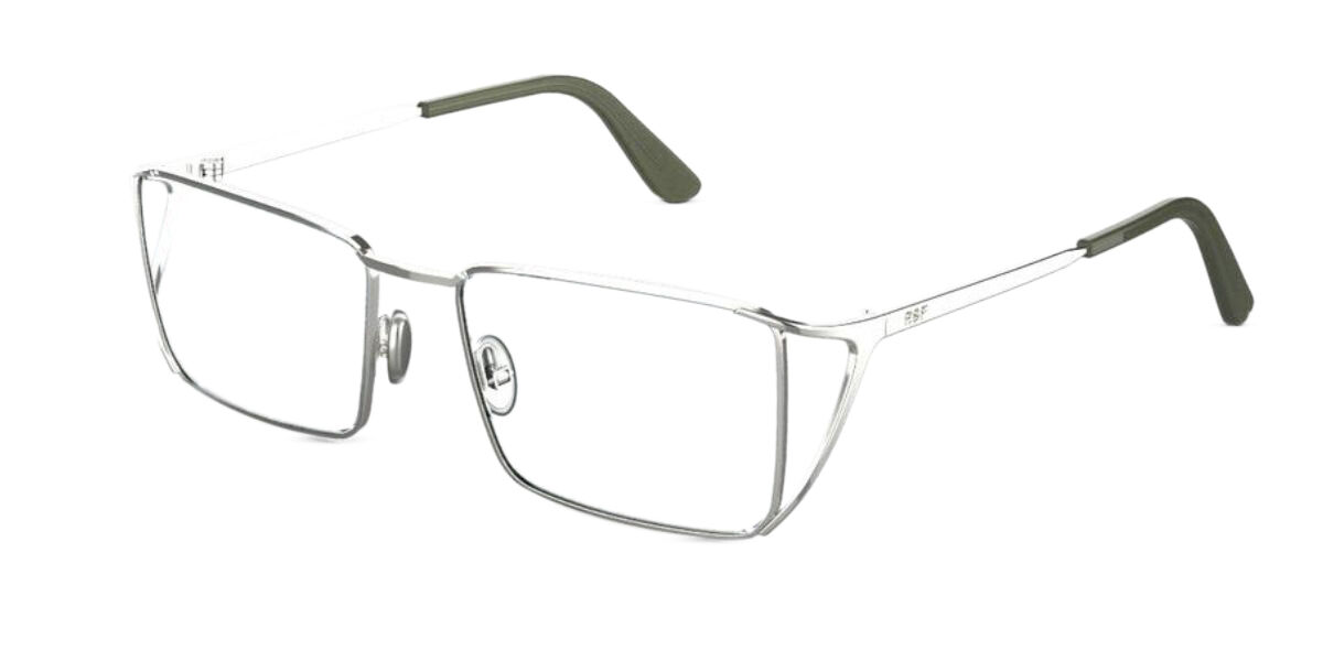 Retrosuperfuture NUMERO 115 ARGENTO 8C6 Women's Eyeglasses Silver Size 55 - Blue Light Block Available