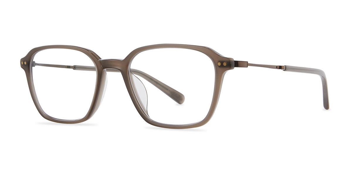 Garrett Leight GIDEON C TRU-CG 49 Bruna Glas&ouml;gon (Endast B&aring;ge) M&auml;n