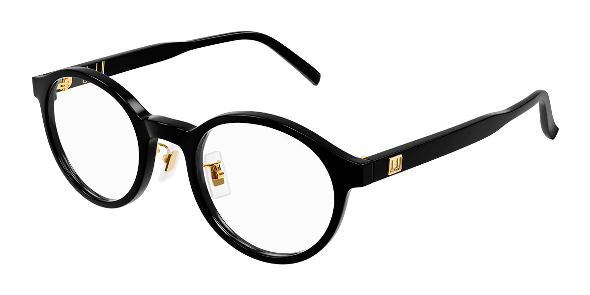 Dunhill DU0053OA Asian Fit 001 Eyeglasses in Black | SmartBuyGlasses USA