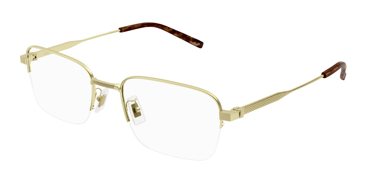Image of Dunhill DU0063OA Asian Fit 007 Óculos de Grau Dourados Masculino PRT