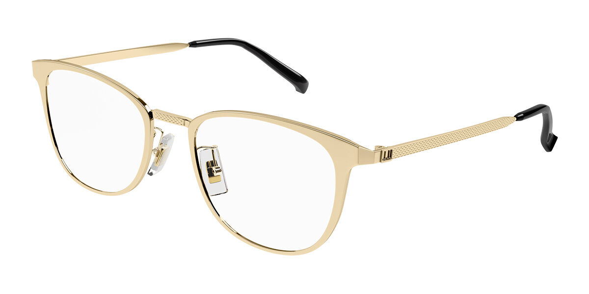 Dunhill DU0041OA Asian Fit 008 Eyeglasses in Gold | SmartBuyGlasses USA