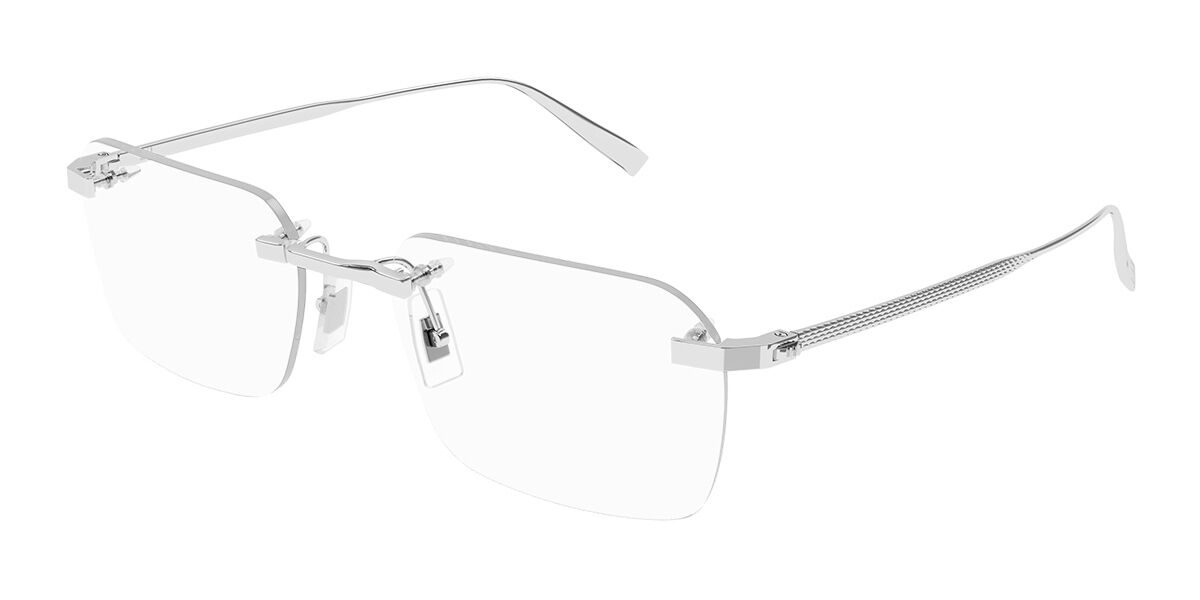 Dunhill DU0061O Asian Fit 004 Glasses Silver | VisionDirect Australia