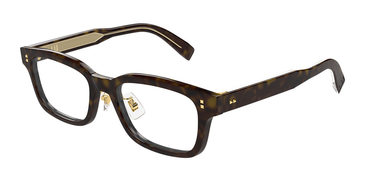 Image of Dunhill DU0112OJ Asian Fit 002 53 Tortoiseshell Meskie Okulary Korekcyjne PL