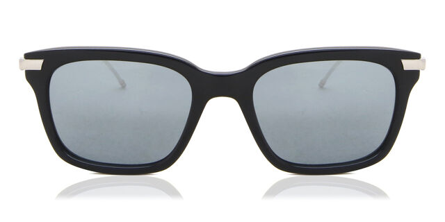 Thom Browne TB-701 H-T-NVY-SLV Navy Blue サングラス  
