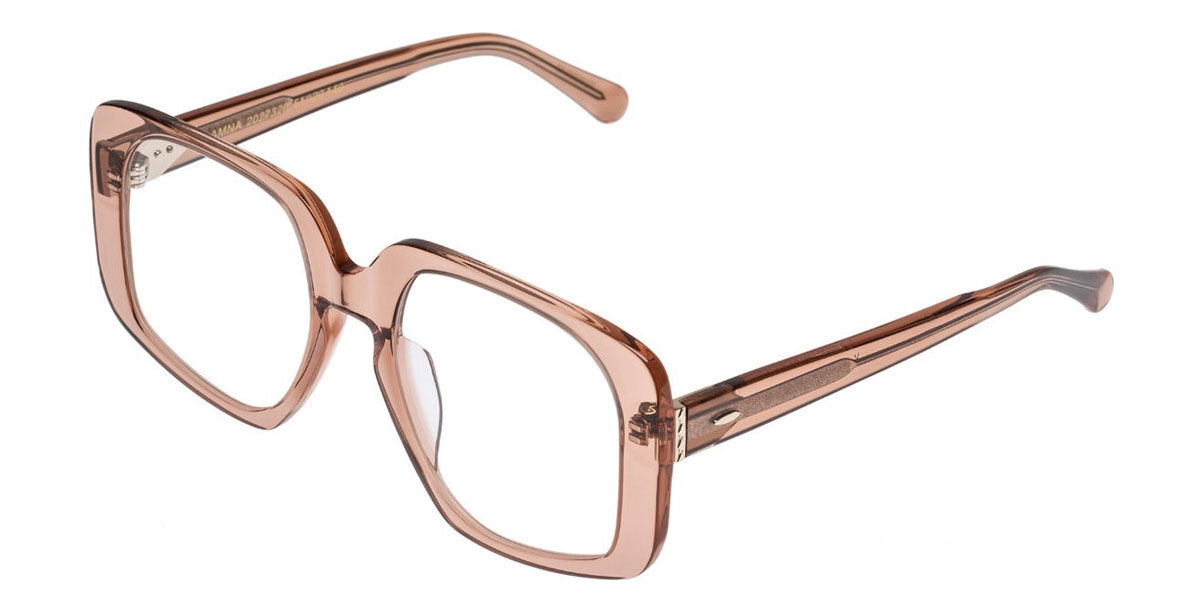 Karen Walker Amna KAO2027320 Eyeglasses in Transparent Brown