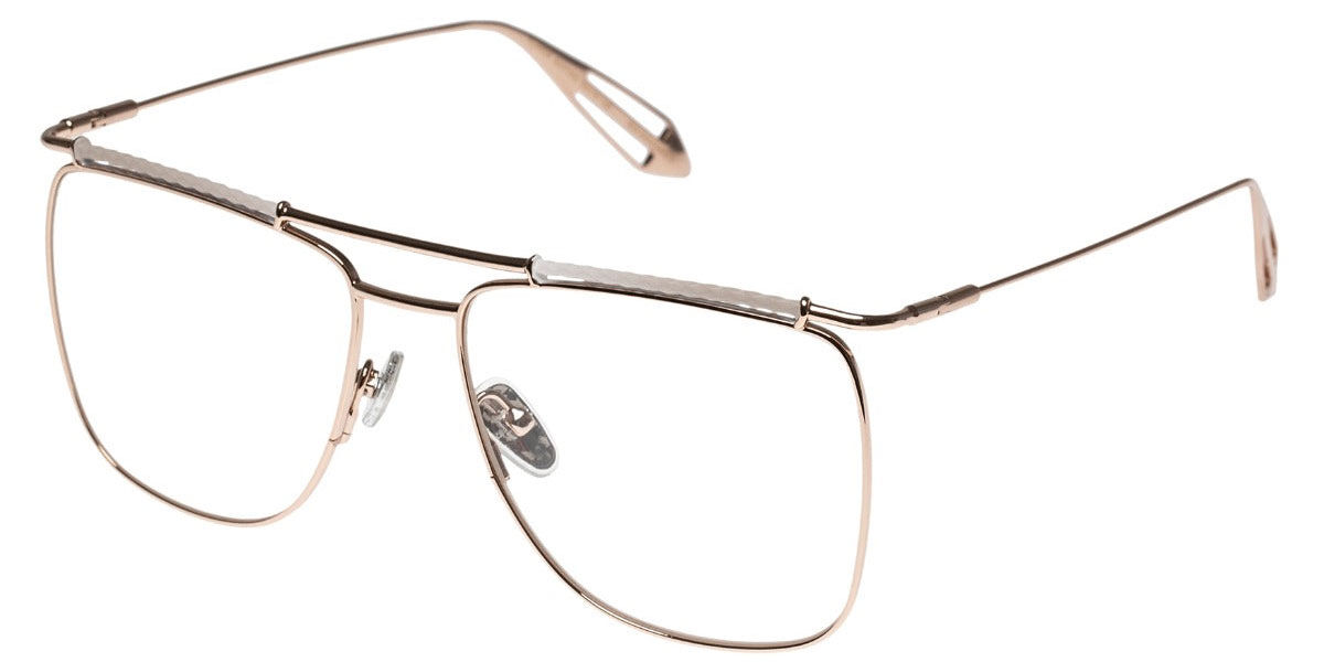 Karen Walker Homer KAO2027350 Eyeglasses in White Rose Gold