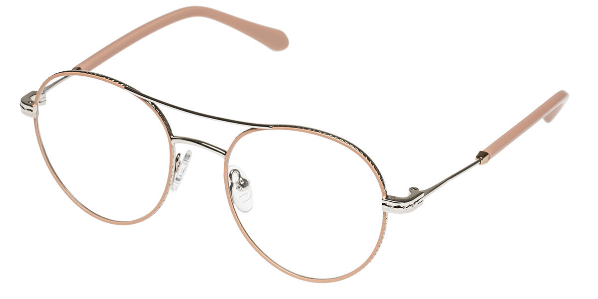 Karen Walker Millo 1927270 Eyeglasses in Silver Brown SmartBuyGlasses USA