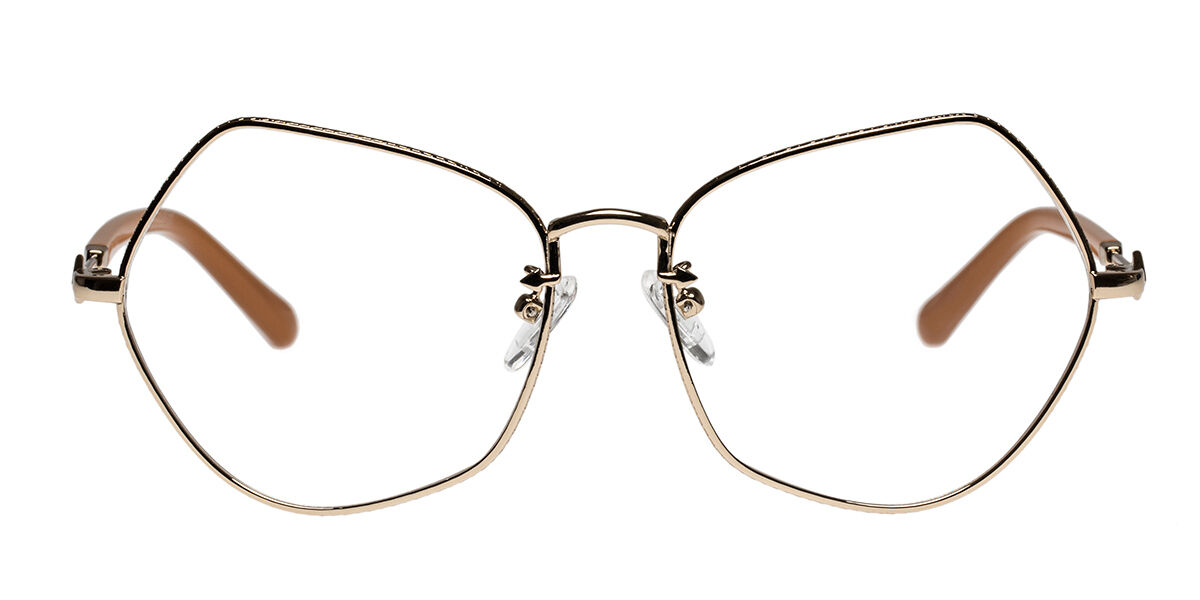 Karen Walker Virginia KAO1927254 Eyeglasses in Gold Tan ...