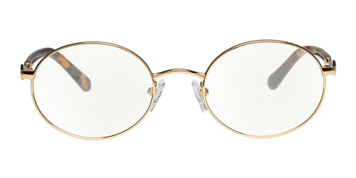 Karen Walker ADA 1927301 Eyeglasses in Bright Gold SmartBuyGlasses USA
