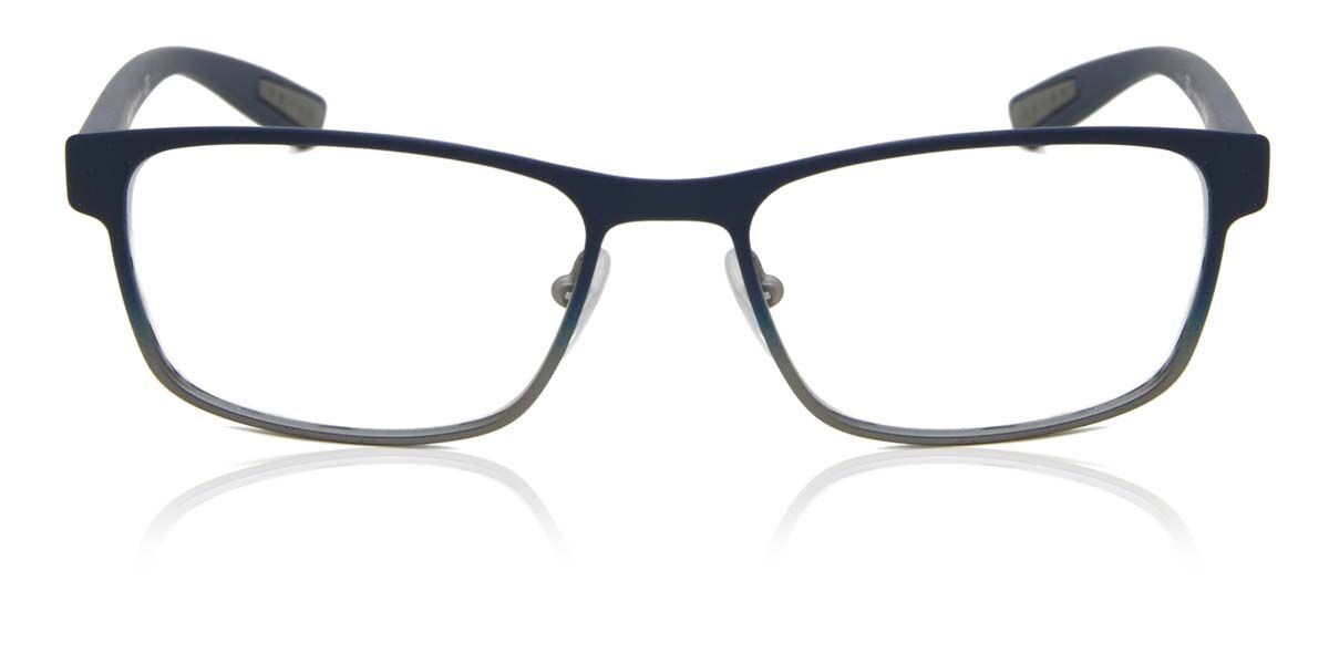 Prada Linea Rossa PS50GV U6T1O1 Men's Eyeglasses Blue Size 55 - Blue Light Block Available