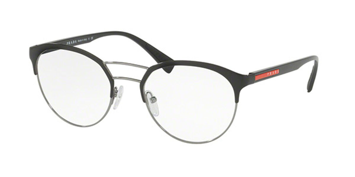 Prada Linea Rossa PS52HV 7AX1O1 Eyeglasses in Black | SmartBuyGlasses USA