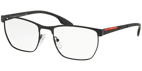 Prada Linea Rossa PS50LV 1AB1O1 Occhiali da Vista Nero | SmartBuyGlasses  Italia