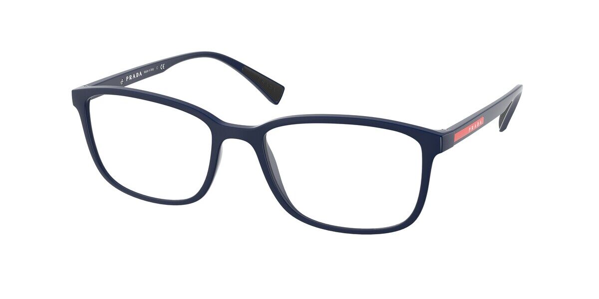 Prada Linea Rossa PS04IV LIFESTYLE TFY1O1 Glasses Rubber Blue ...