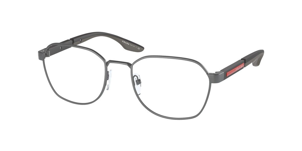 Grey Prada Linea Rossa Prescription Glasses SmartBuyGlasses UK