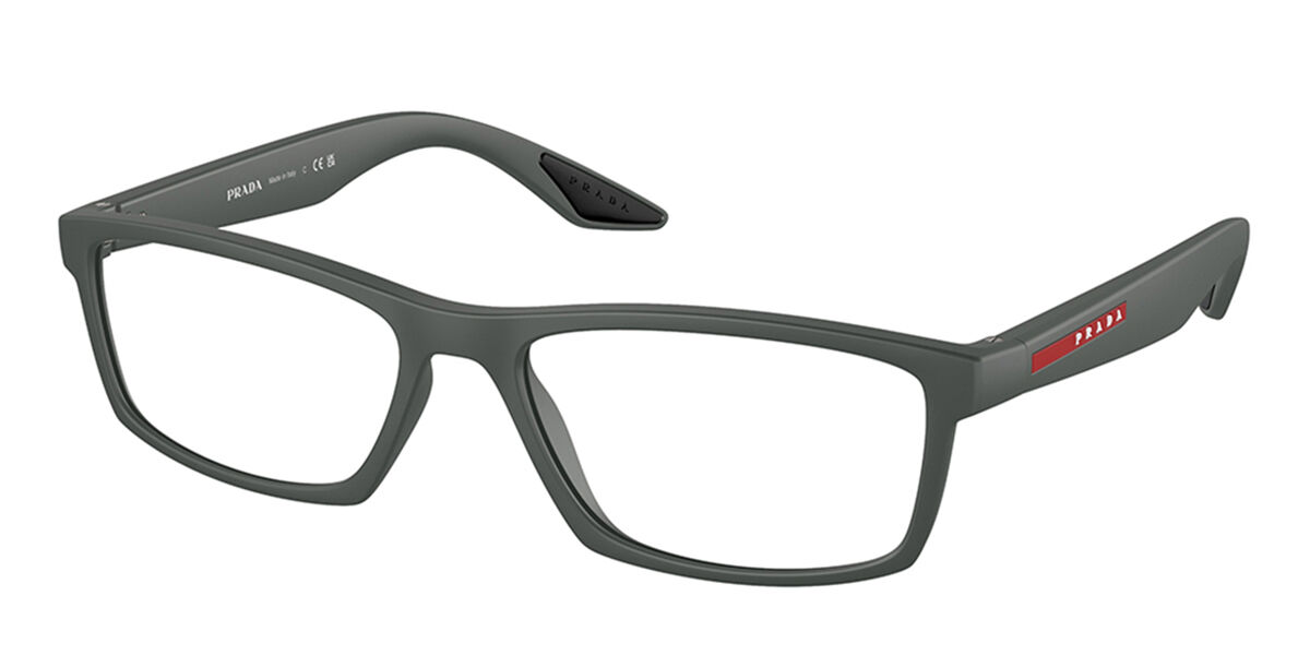 Photos - Glasses & Contact Lenses Prada Linea Rossa  Linea Rossa PS04PV CCH1O1 Men's Eyeglasses Green S 