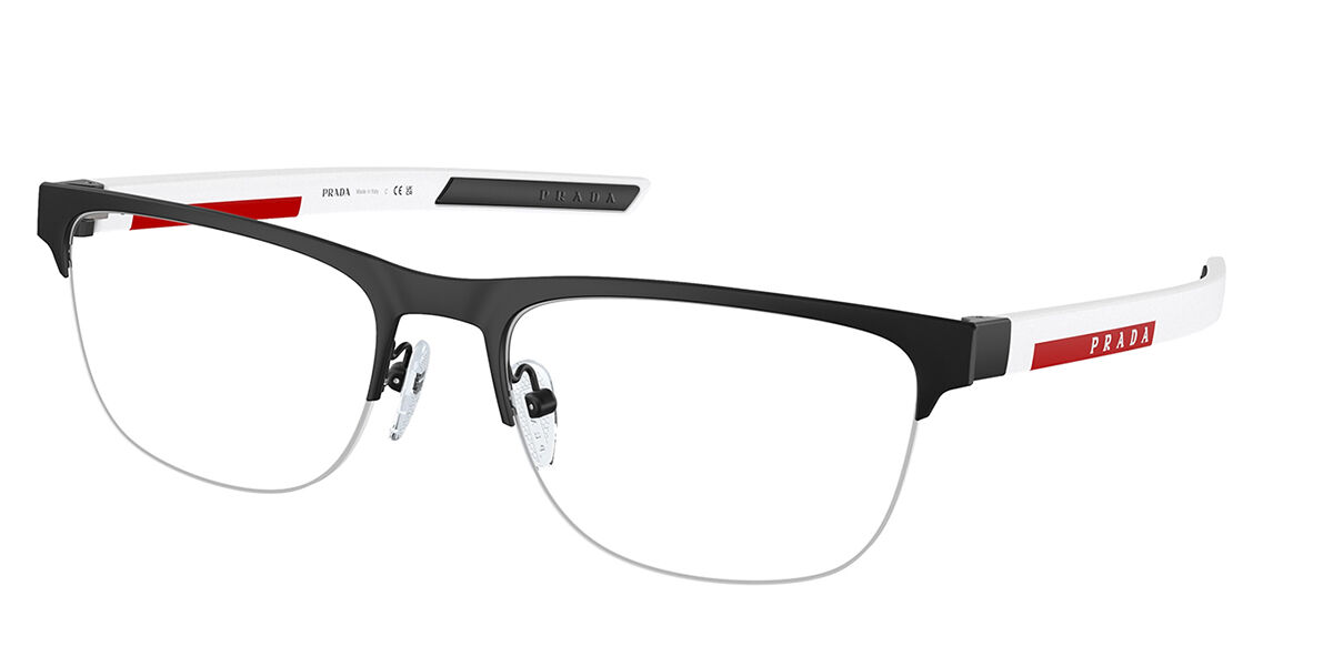 Prada Linea Rossa PS51QV DG01O1 Eyeglasses in Black SmartBuyGlasses USA
