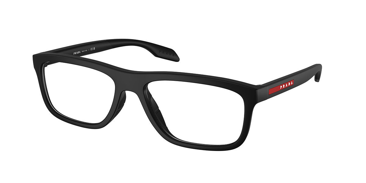 Prada Linea Rossa PS 05TV Men's Glasses, Black, Size 57
