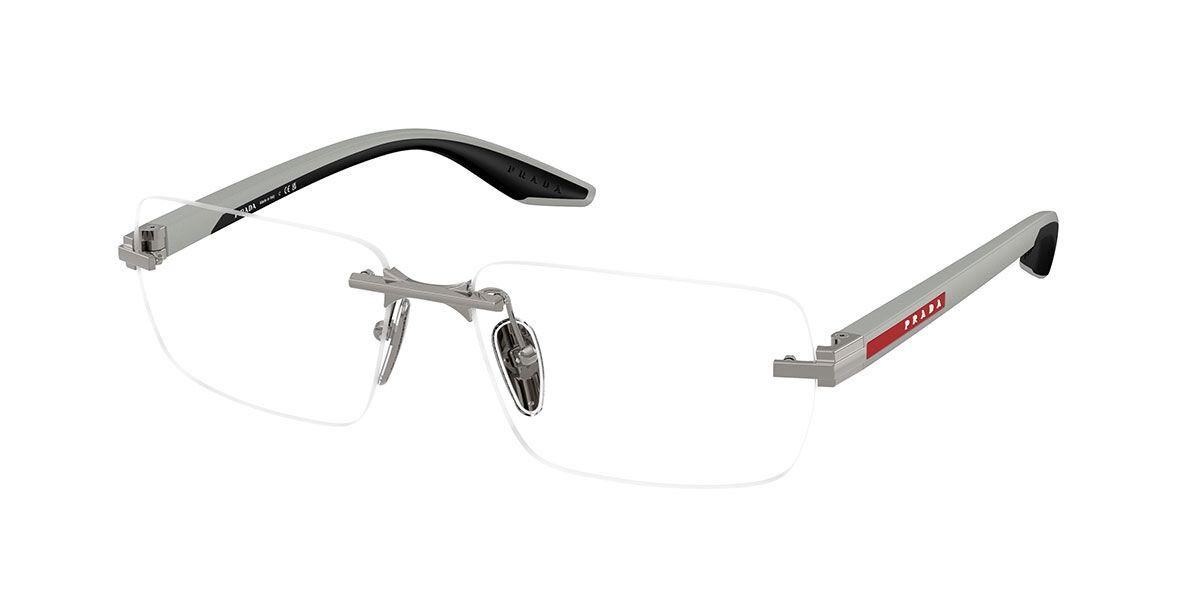 Prada Linea Rossa PS 58TV Men's Glasses, Gunmetal, Size 59