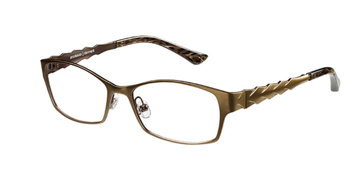 Prodesign 5315 Iris 2031 Glasses Gold | VisionDirect Australia