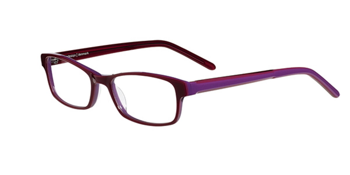 Prodesign Essential 1719 4022 Eyeglasses in Red | SmartBuyGlasses USA