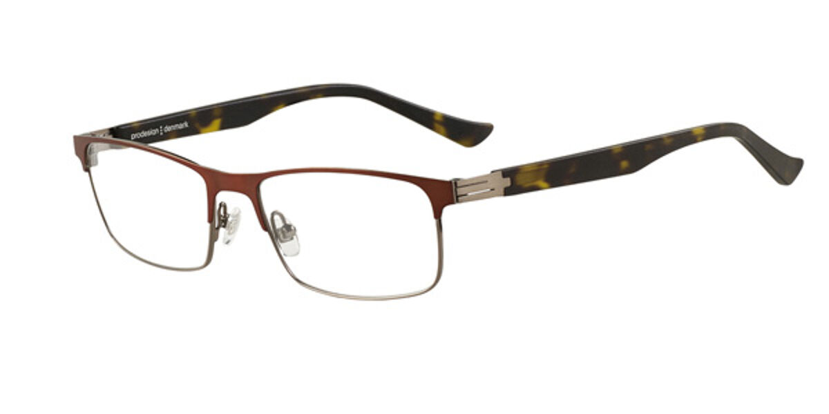 Prodesign 3111 Essential 5021 Eyeglasses in Brown | SmartBuyGlasses USA