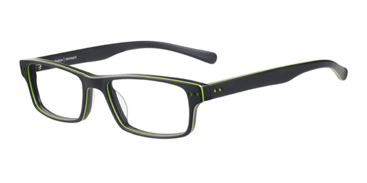 Prodesign 4716 Fourth Dimension 6036 Glasses Black | VisionDirect Australia