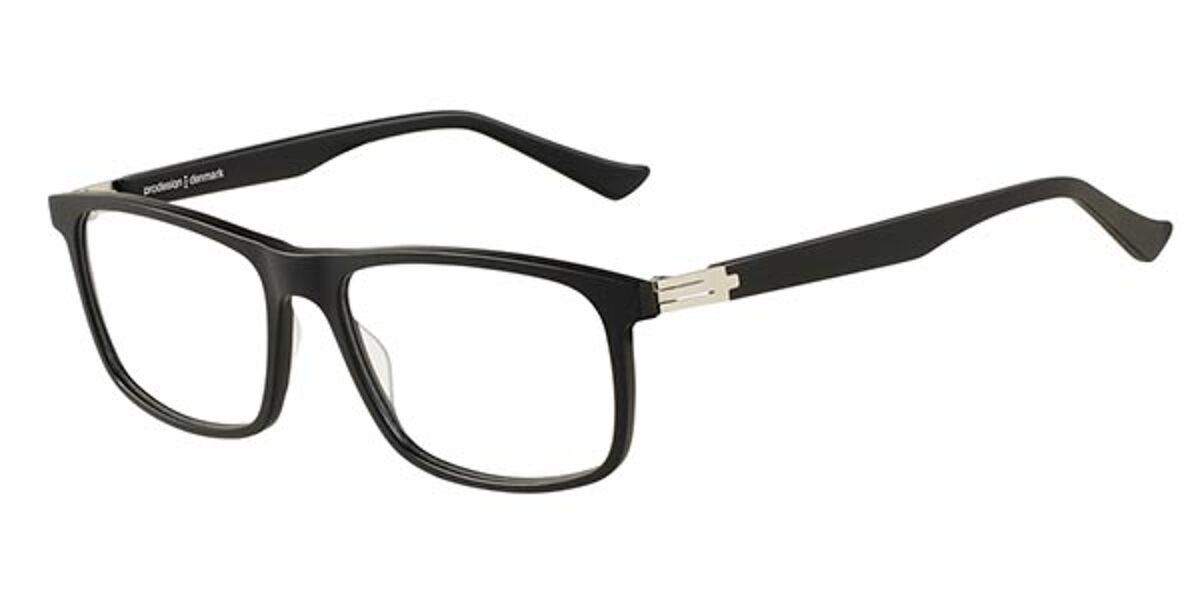 Prodesign 1774 Essential 6021 Eyeglasses in Black | SmartBuyGlasses USA