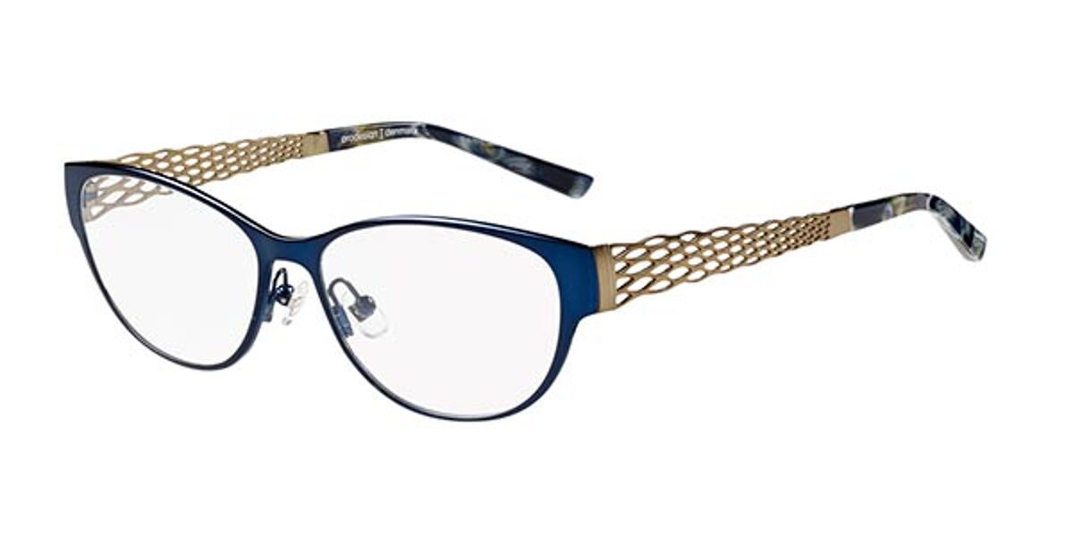 Prodesign 5156 Iris 9031 Glasses Blue | VisionDirect Australia