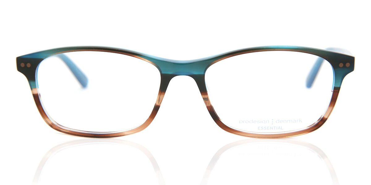 Prodesign 1789 9334 Eyeglasses in Blue/Brown SmartBuyGlasses USA