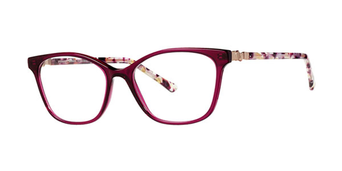 Prodesign 5650 Iris 3825 Eyeglasses in Burgundy SmartBuyGlasses USA