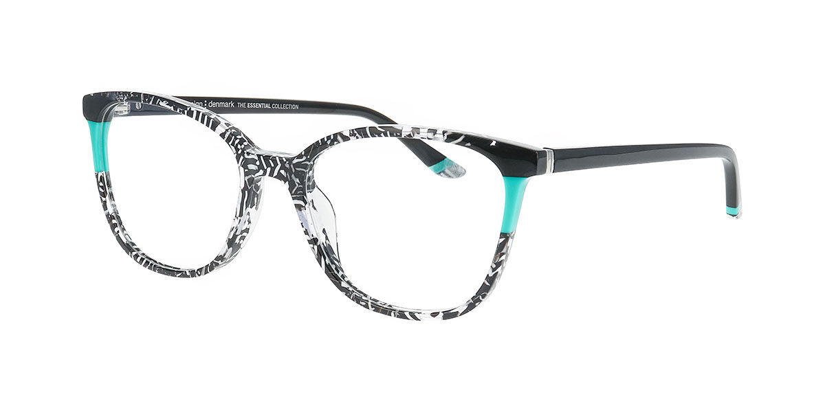 Prodesign Glow 2 Women's Glasses, Black, Size 52