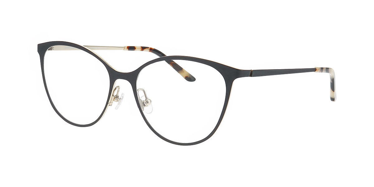 Prodesign Recess 3 6031 Women’S Glasses Black Size 55 - Free Lenses - Blue Light Block Available-image
