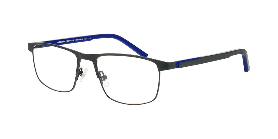 Prodesign Step 1 9031 Square Matte Dark Blue Frame Eyeglasses ...