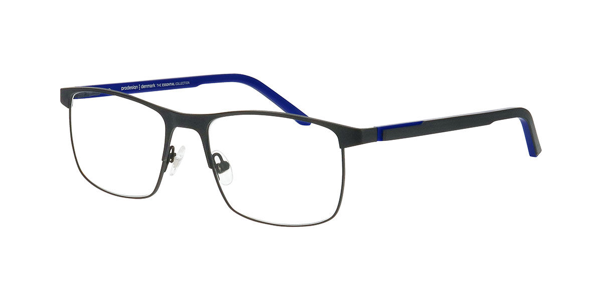 Prodesign Step 2 Men's Glasses, Blue, Size 54
