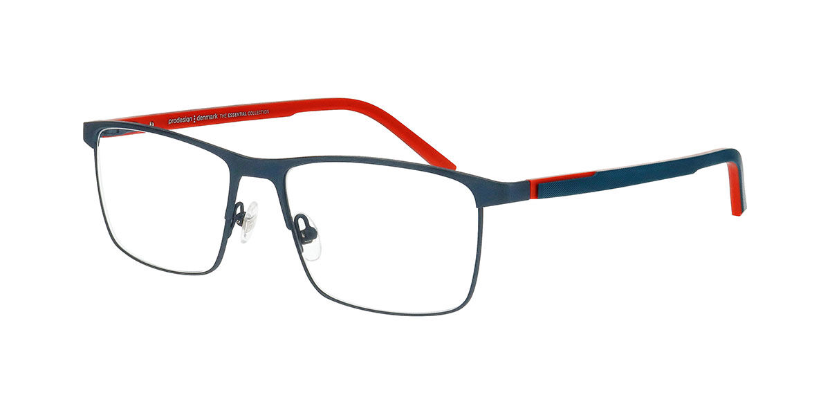 Prodesign Step 3 4621 スクエア Matte Blue 眼鏡 | SmartBuyGlasses 日本