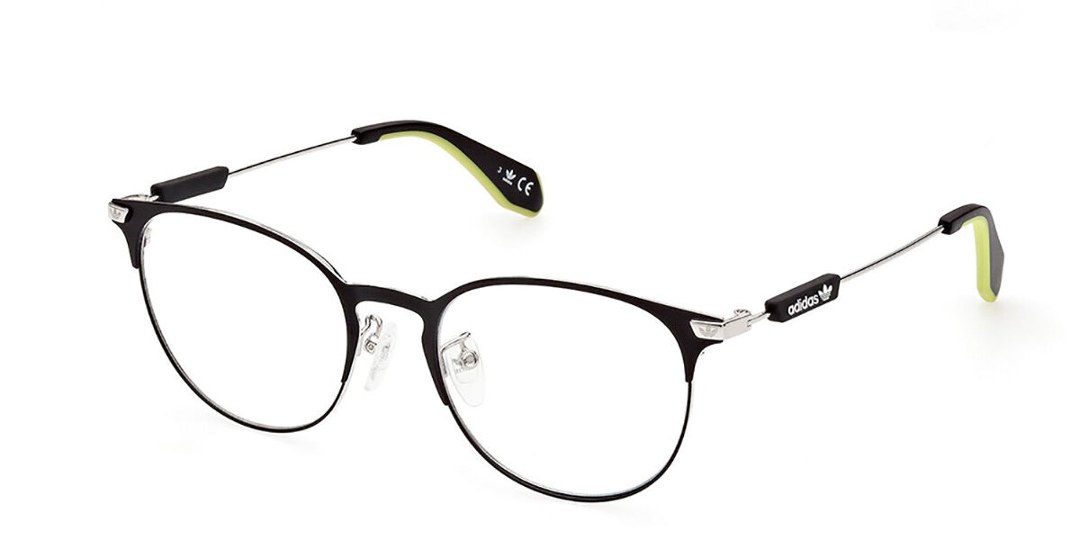 Photos - Glasses & Contact Lenses Adidas Originals  Originals OR5037 002 Men's Eyeglasses Black Size 5 