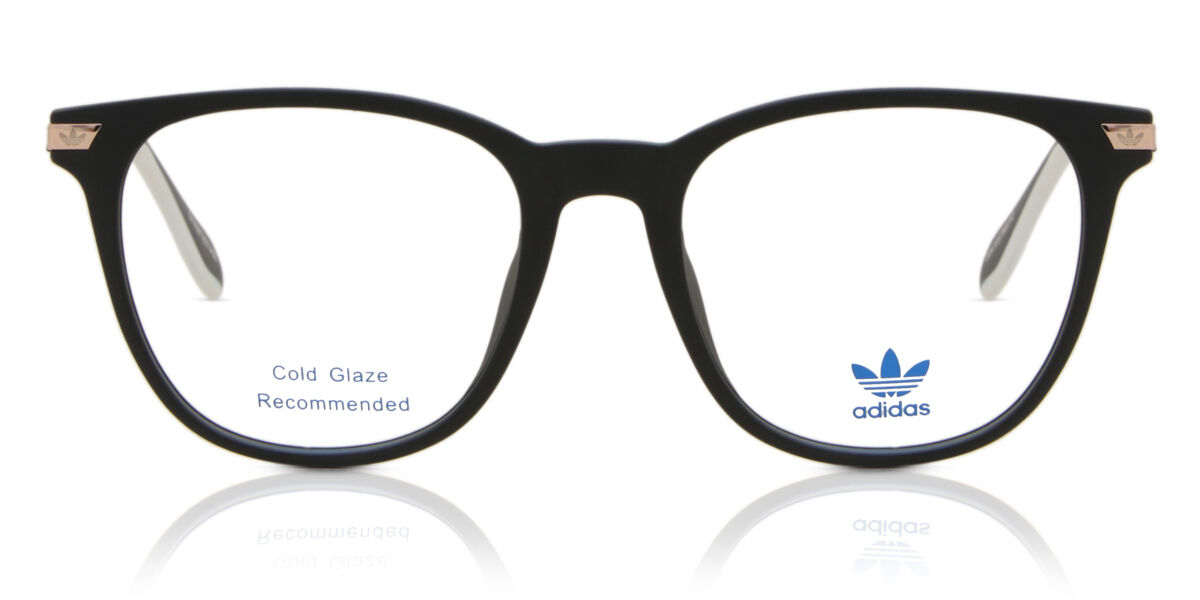 Photos - Glasses & Contact Lenses Adidas Originals  Originals OR5031 002 Men's Eyeglasses Black Size 5 
