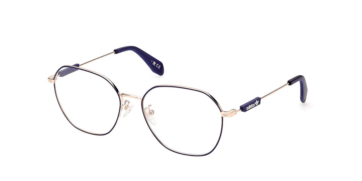 Photos - Glasses & Contact Lenses Adidas Originals  Originals OR5034 092 Men's Eyeglasses Blue Size 58 