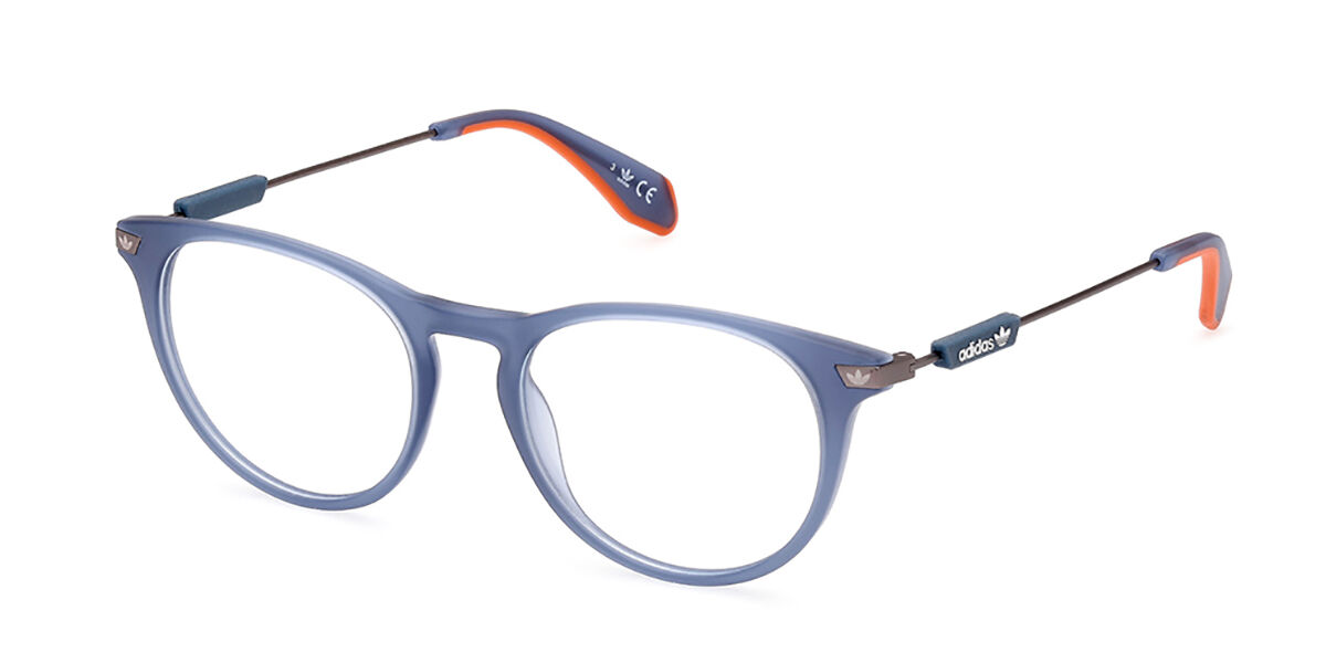 Photos - Glasses & Contact Lenses Adidas Originals  Originals OR5053 092 Men's Eyeglasses Blue Size 50 