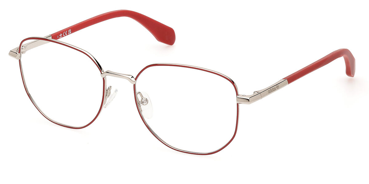 Photos - Glasses & Contact Lenses Adidas Originals  Originals OR5080 016 Men's Eyeglasses Red Size 54 