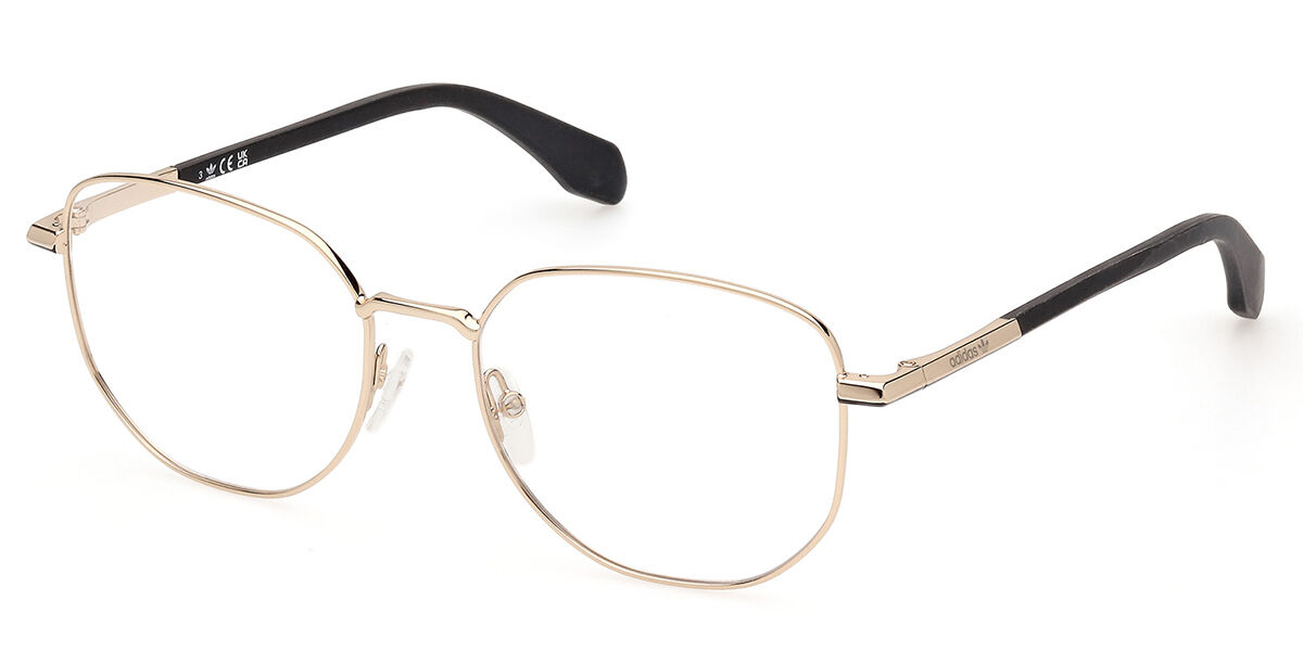 Photos - Glasses & Contact Lenses Adidas Originals  Originals OR5080 032 Men's Eyeglasses Gold Size 54 
