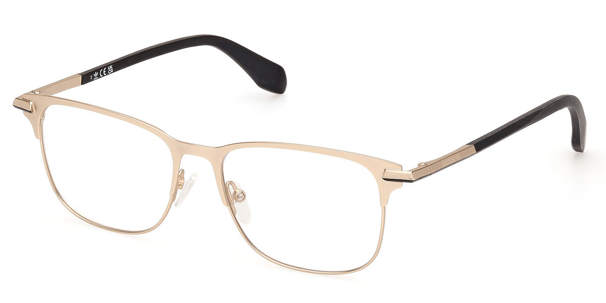 Photos - Glasses & Contact Lenses Adidas Originals  Originals OR5081 032 Men's Eyeglasses Gold Size 52 