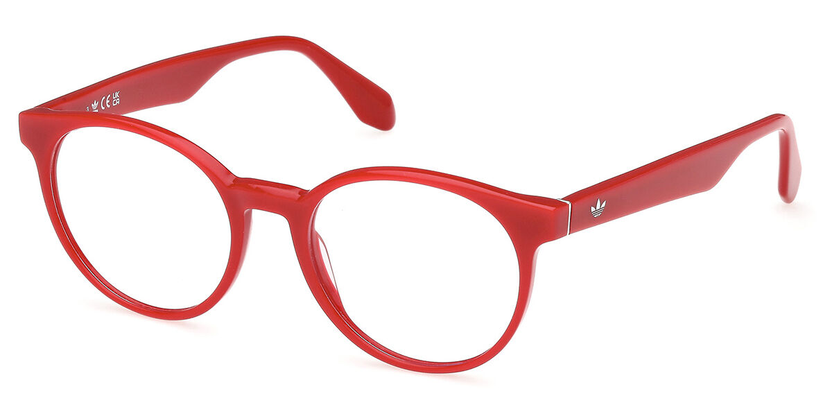 Photos - Glasses & Contact Lenses Adidas Originals  Originals OR5085 066 Men's Eyeglasses Red Size 51 